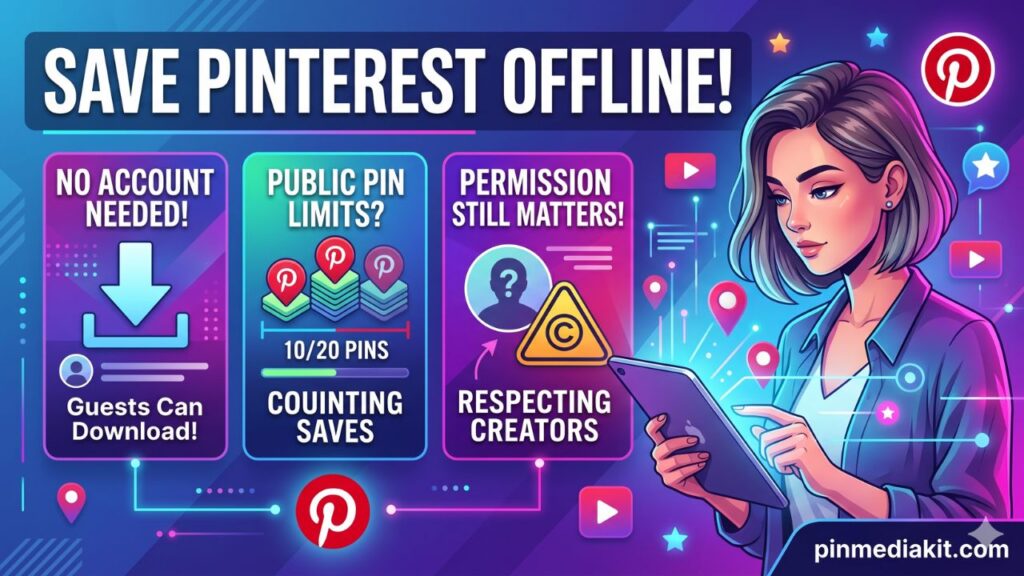 Can You Save Pinterest Content Offline Without an Account?