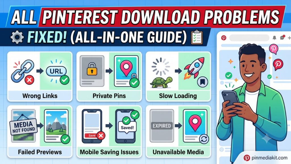 Troubleshooting Pinterest Downloads